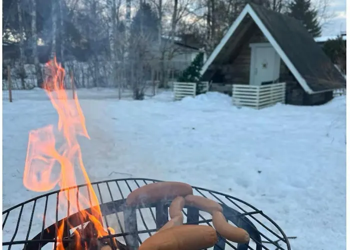 Cozy - Near Santa Claus Village - Wifi, Sauna, Free Parking Ροβανιέμι